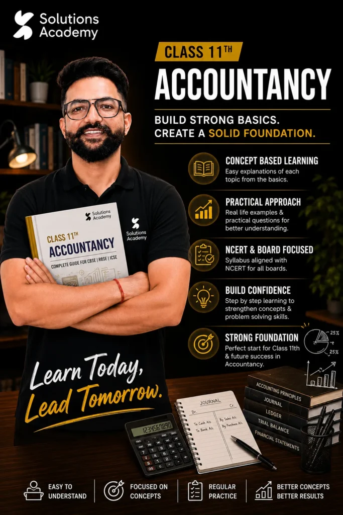 Class 11th Accountancy course poster
