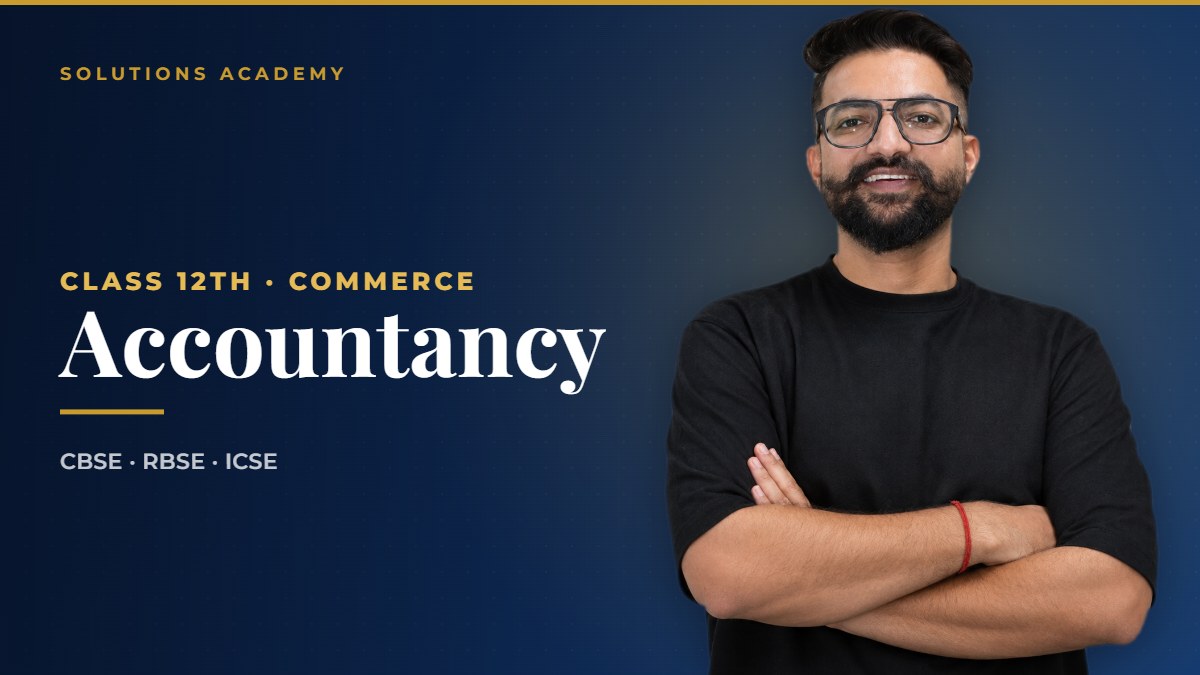 Class 12th Accountancy course poster